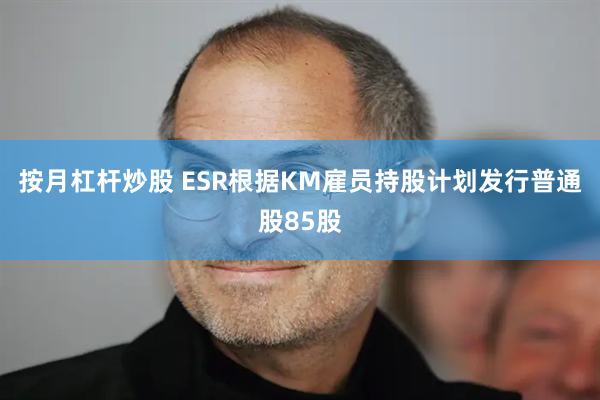 按月杠杆炒股 ESR根据KM雇员持股计划发行普通股85股
