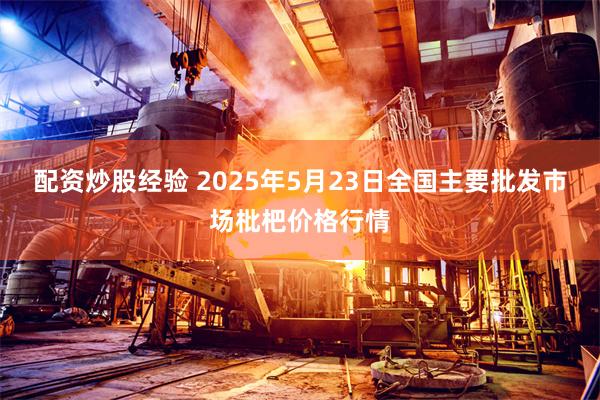 配资炒股经验 2025年5月23日全国主要批发市场枇杷价格行情